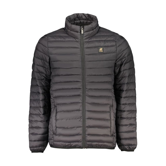 U.S. Grand Schwarze Polyester-Herrenjacke