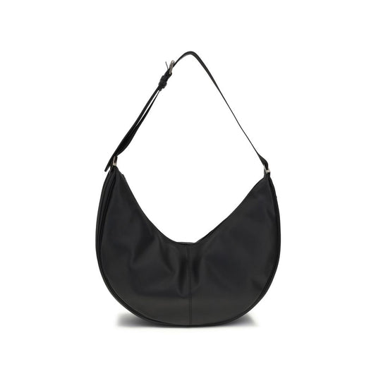 Fendi Schultertasche aus schwarzem Kalbsleder (Bos Taurus)