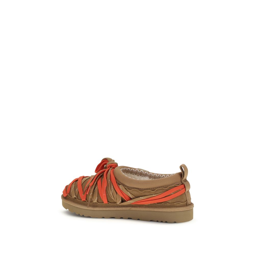 UGG Multicolor Suede Leather Strap-On Sandals