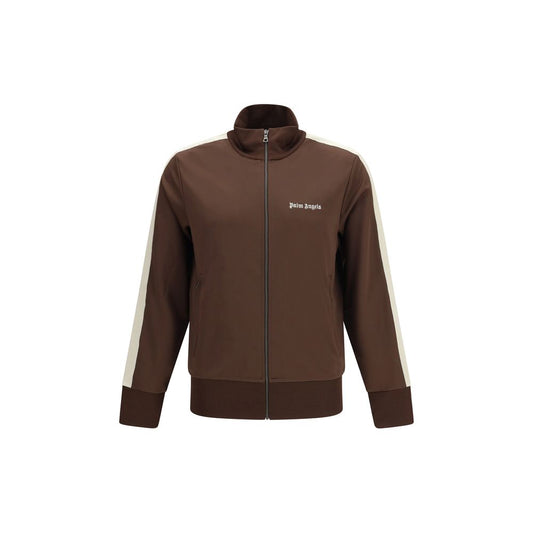 Palm Angels Braune Polyester-Shell-Jacke