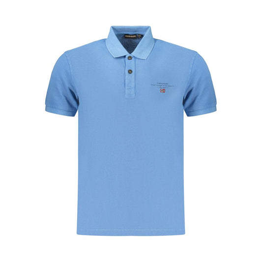 Napapijri Azzurro Baumwoll-Polohemd für Herren