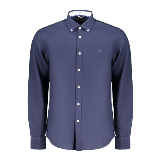 North Sails Blue Cotton Mens Shirt
