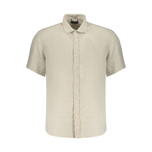 North Sails Beige Linen Men's Shirt