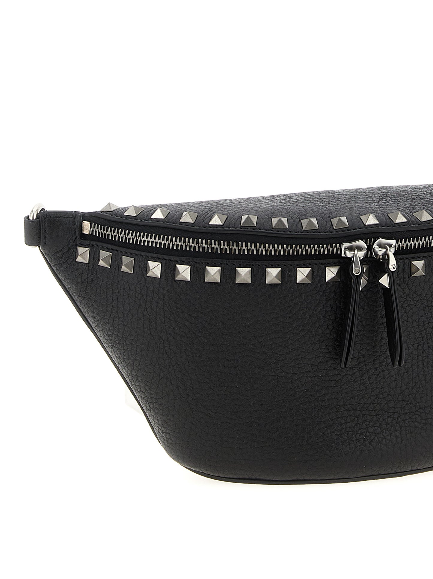 Valentino Garavani Black Calfskin Crossbody Bag