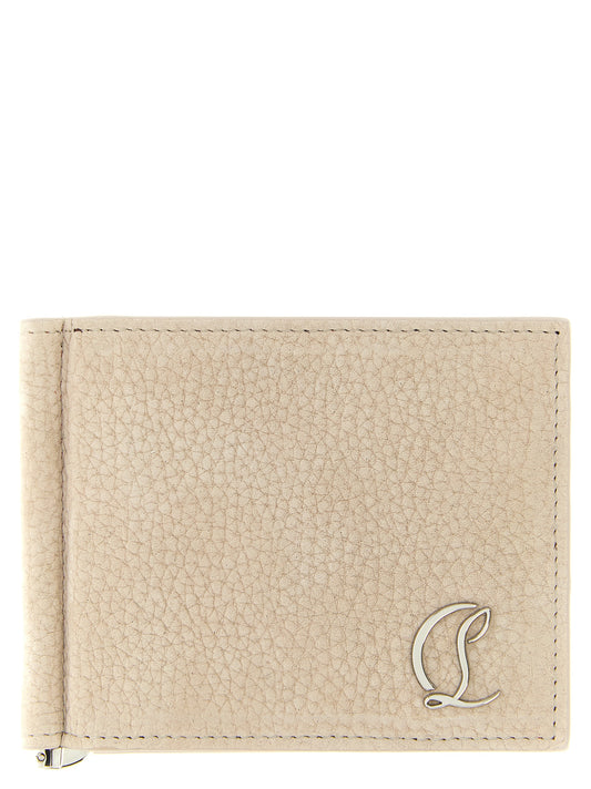 Christian Louboutin Beige Calfskin Wallet