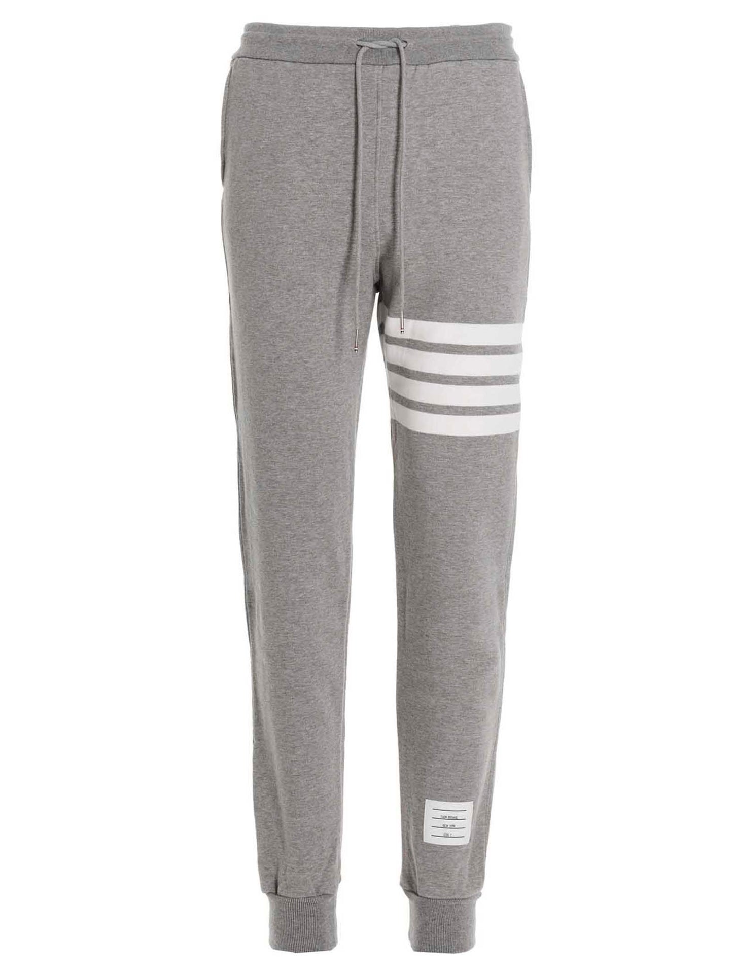 Thom Browne Gray Cotton Joggers (Workout Pants)