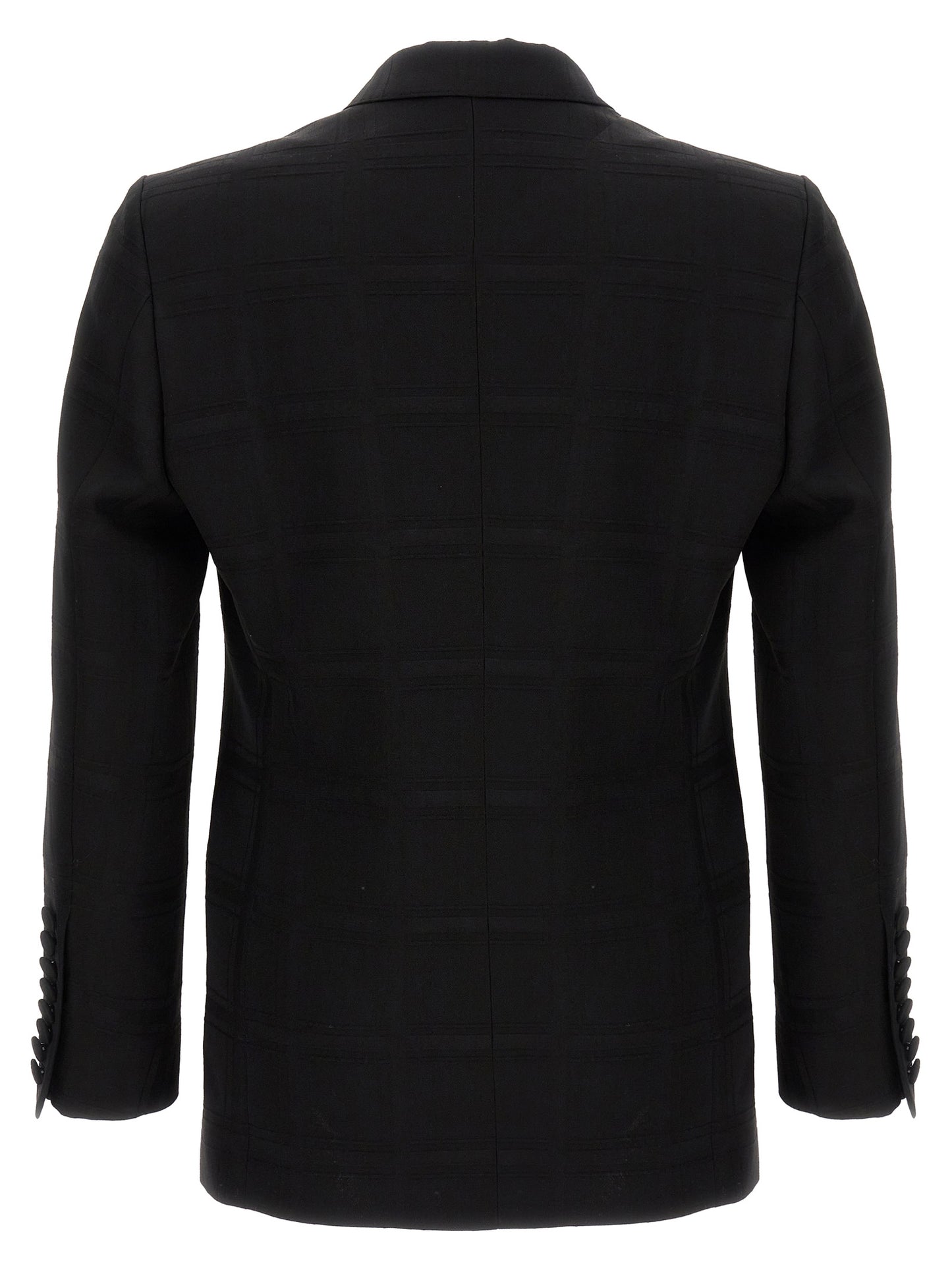 Etro Black Virgin Wool Blazer