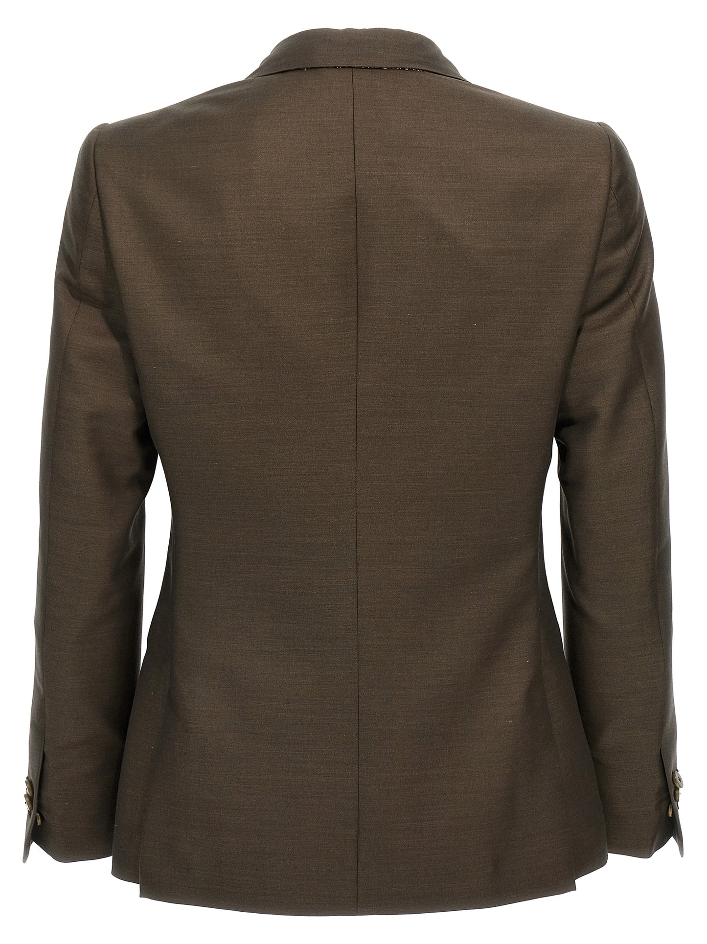 MAURIZIO MIRI Bicolor Wool Blazer