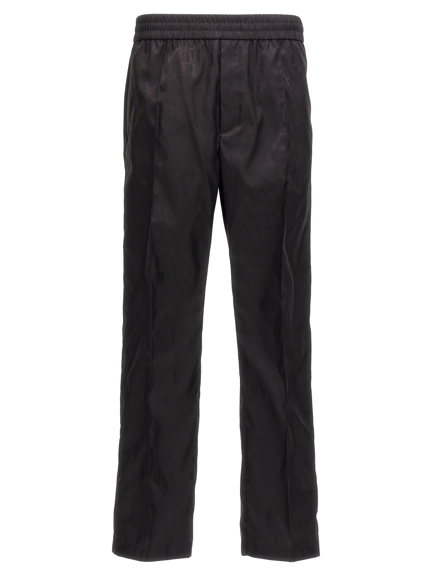 Valentino Garavani Black Polyamide Casual Pants