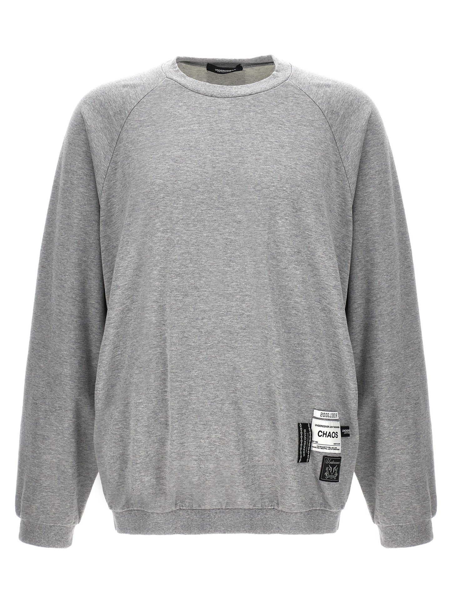 Undercover Gray Cotton Sweatshirt