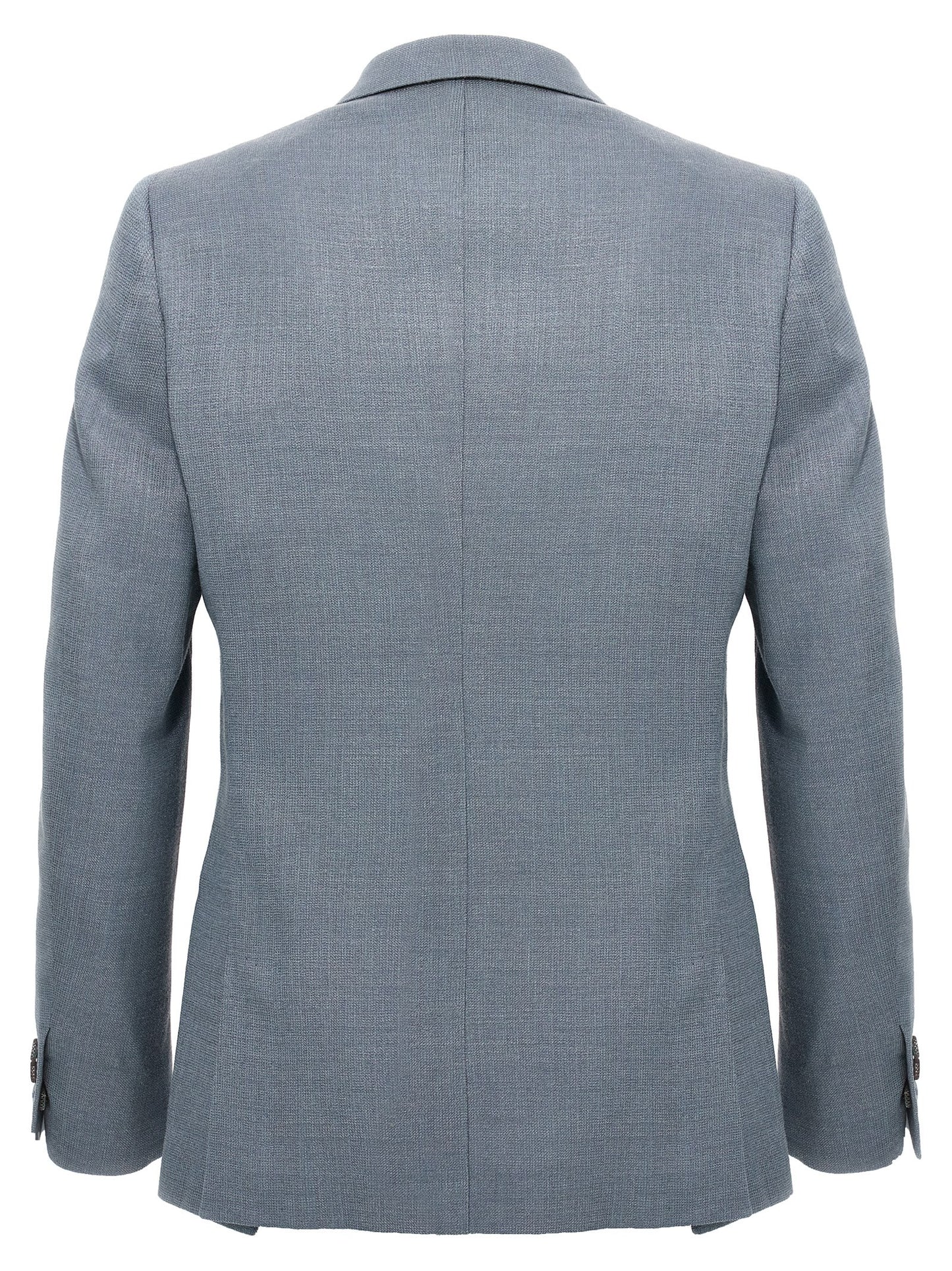 MAURIZIO MIRI Blue Silk Blazer