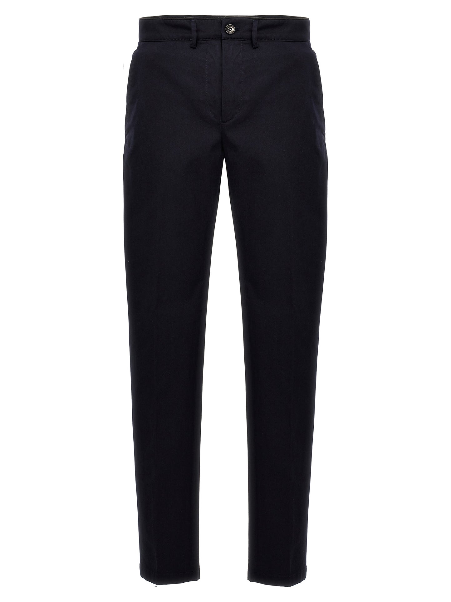 Department 5 Blue Cotton Casual Pants