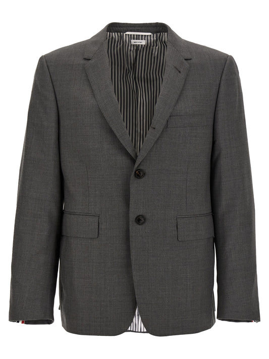 Thom Browne Gray Wool Blazer