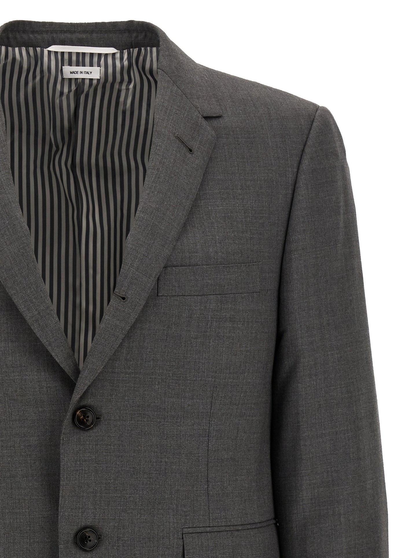Thom Browne Gray Wool Blazer