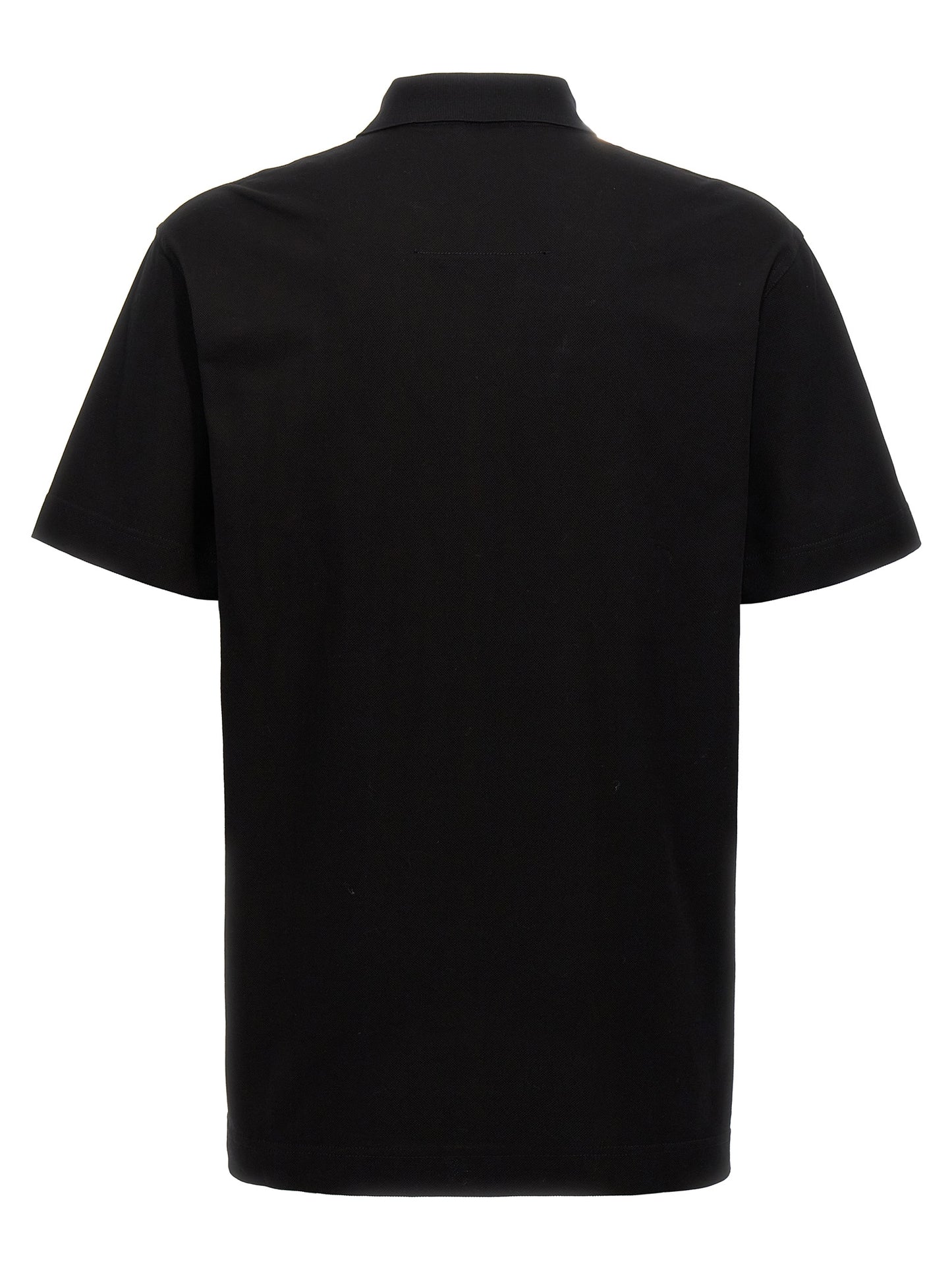 Givenchy Black Cotton Polo Shirt