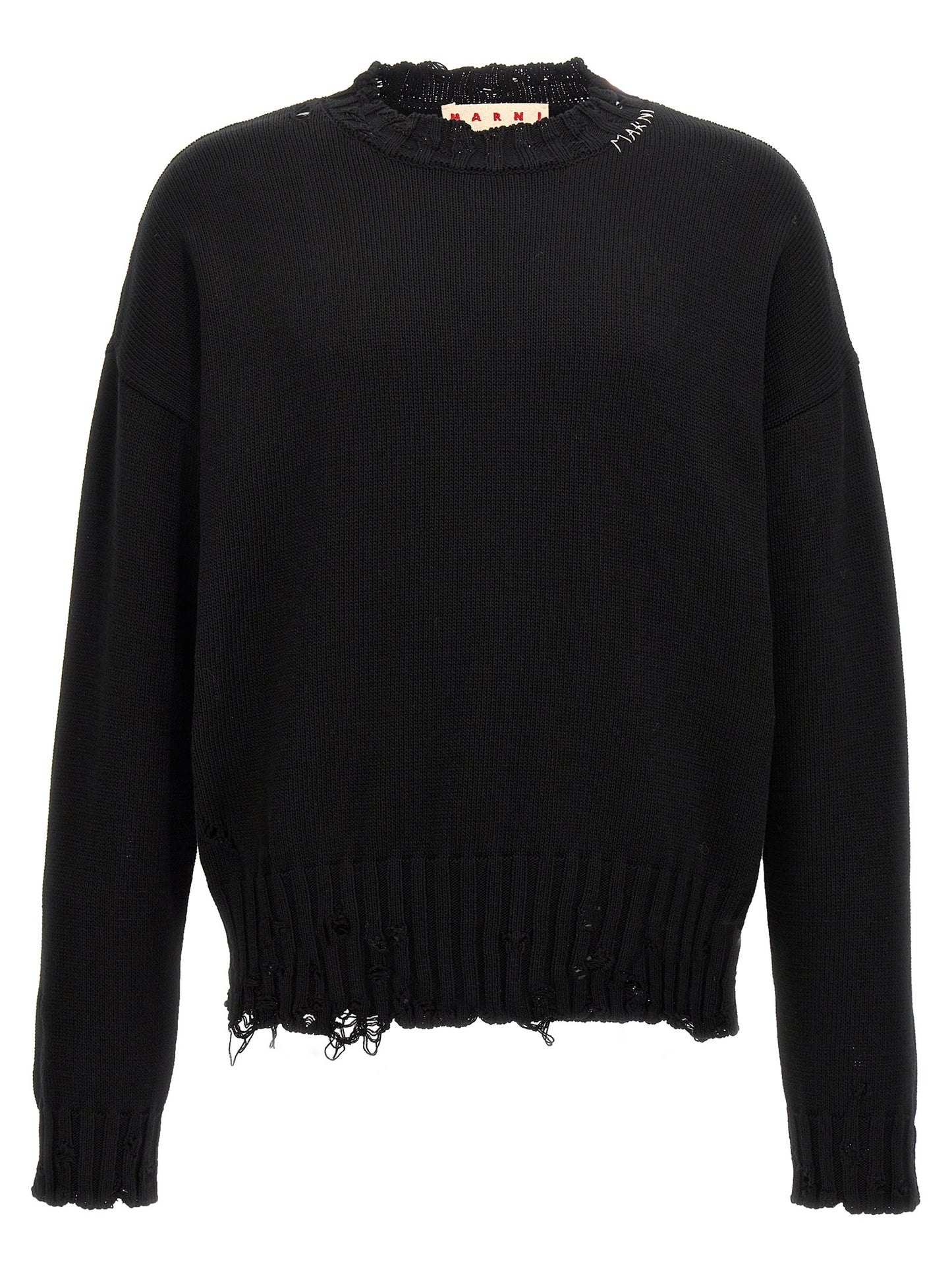Marni Black Cotton Cardigan