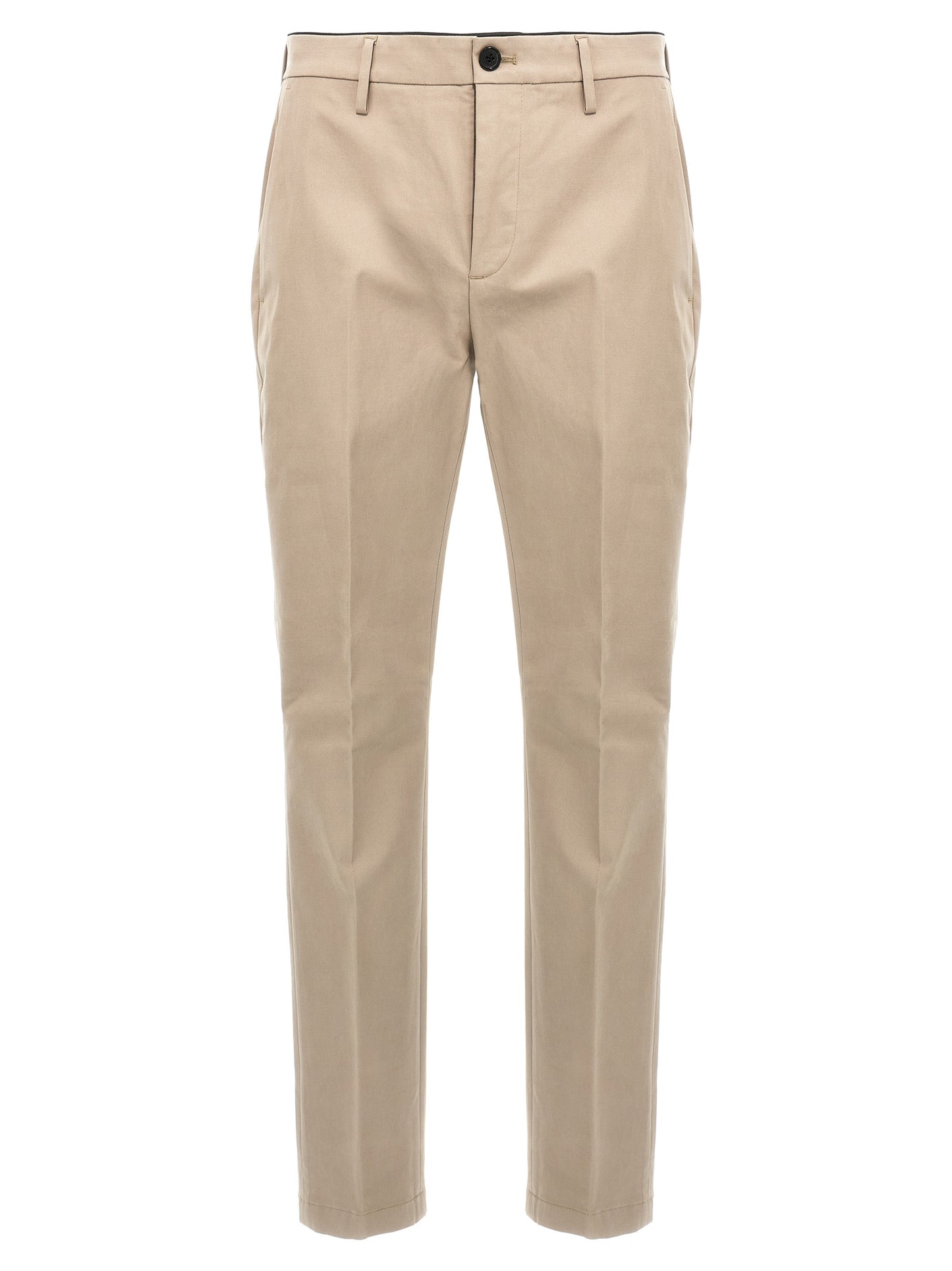 Department 5 Beige Cotton Casual Pants