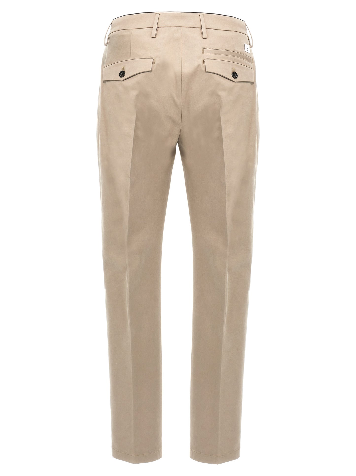 Department 5 Beige Cotton Casual Pants