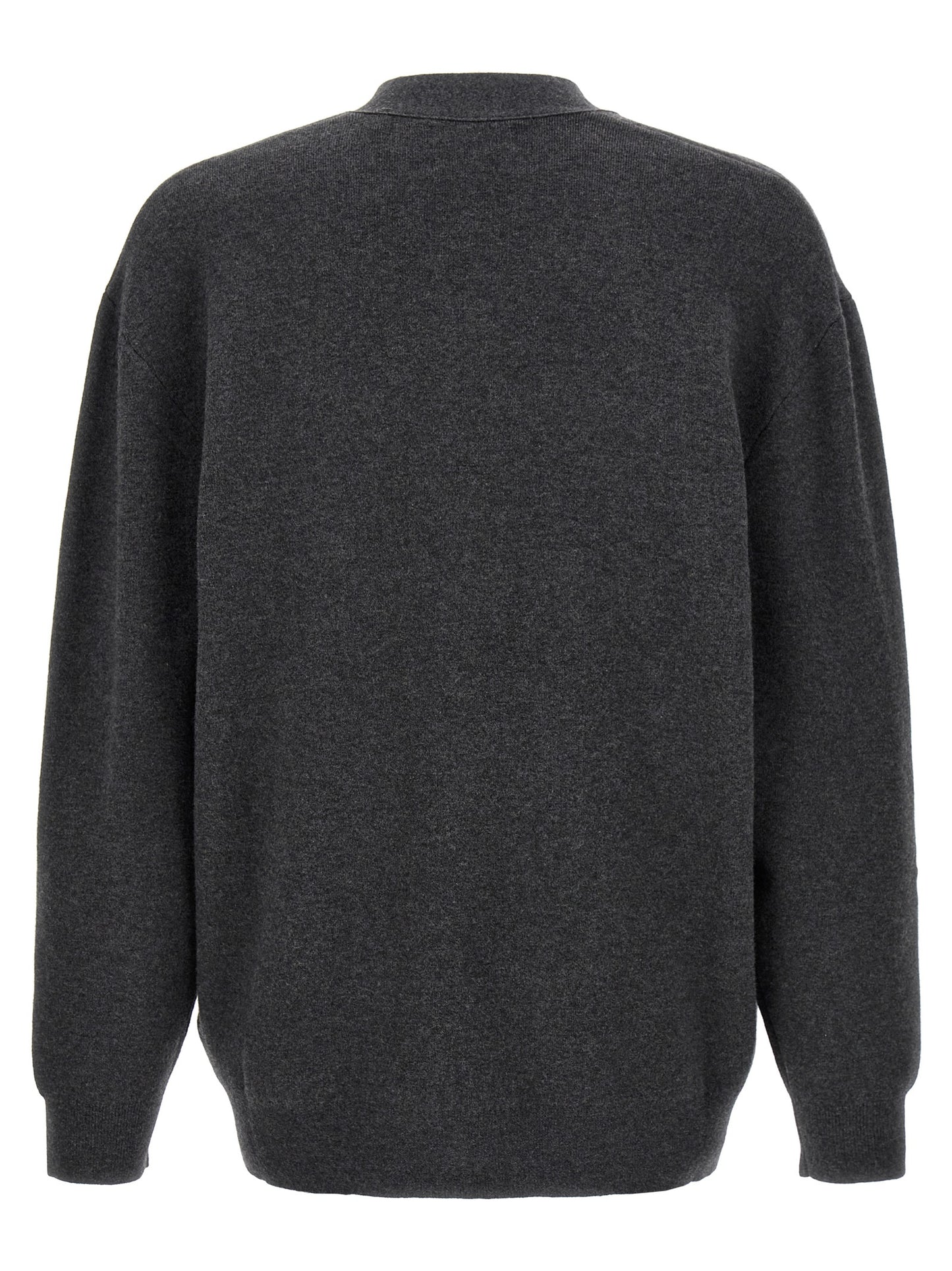 MARANT Gray Cotton Cardigan