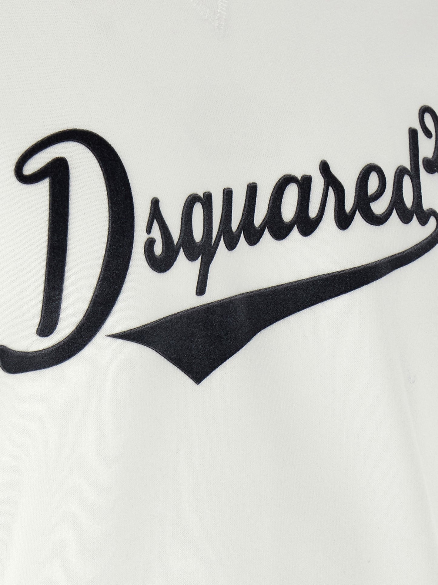 Dsquared² White Cotton Sweatshirt