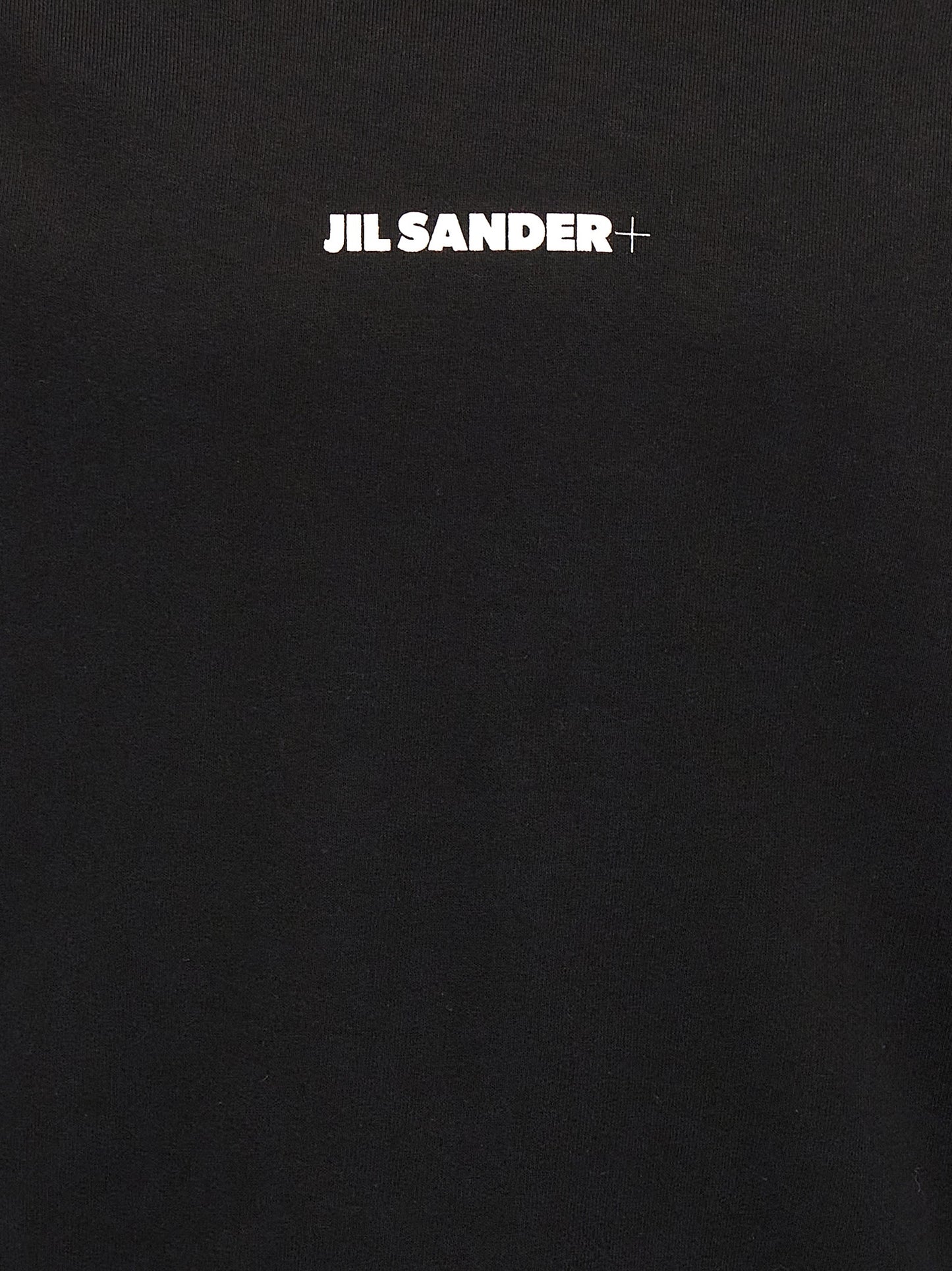 Jil Sander Black Cotton Sweatshirt