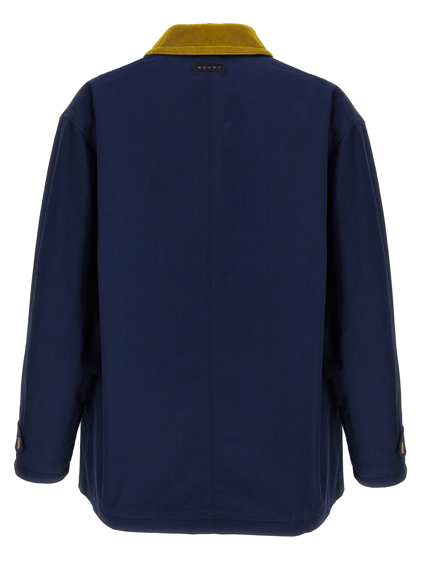 Marni Blue Cotton Parka