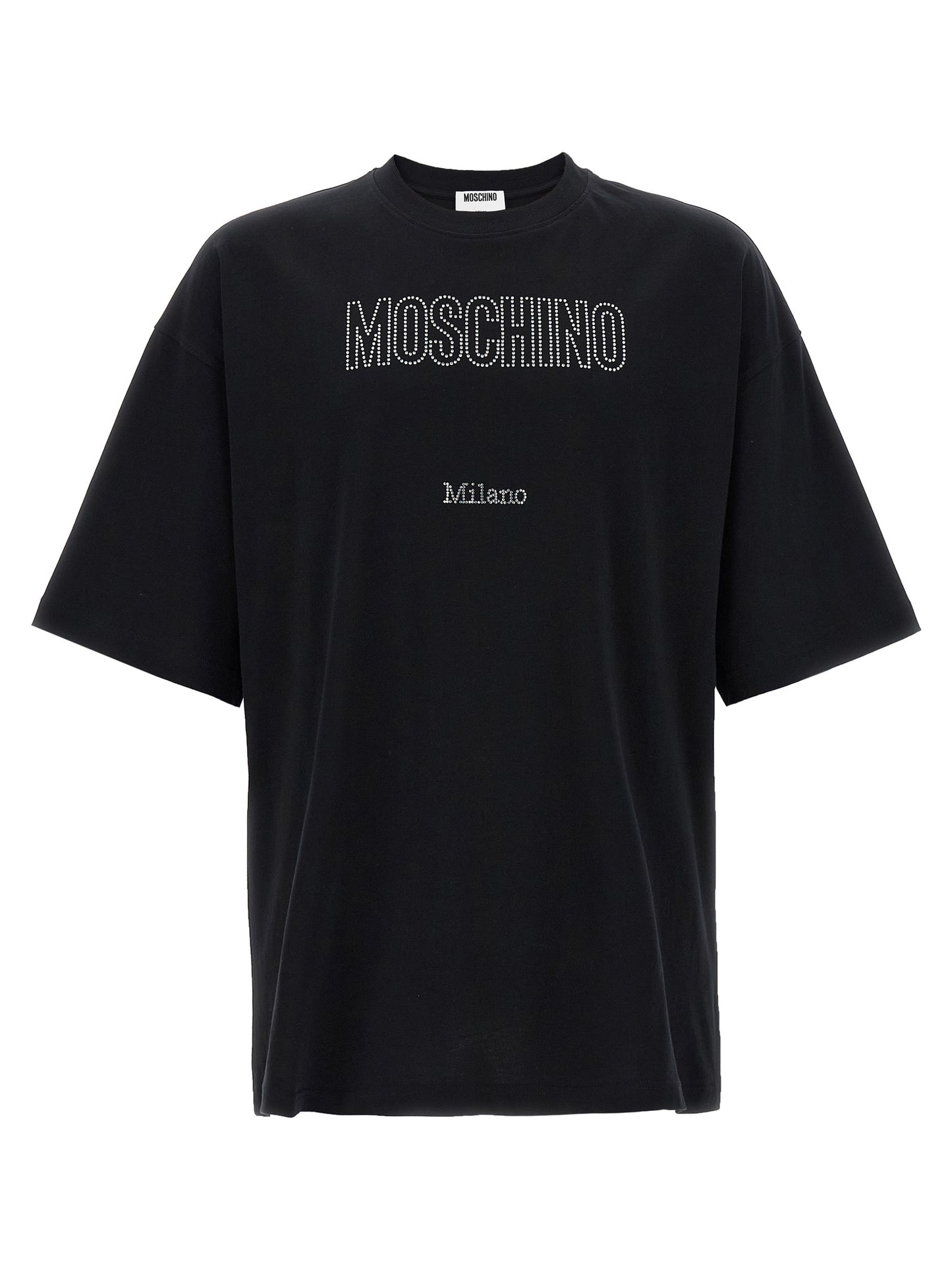 Moschino Black Cotton T-Shirt