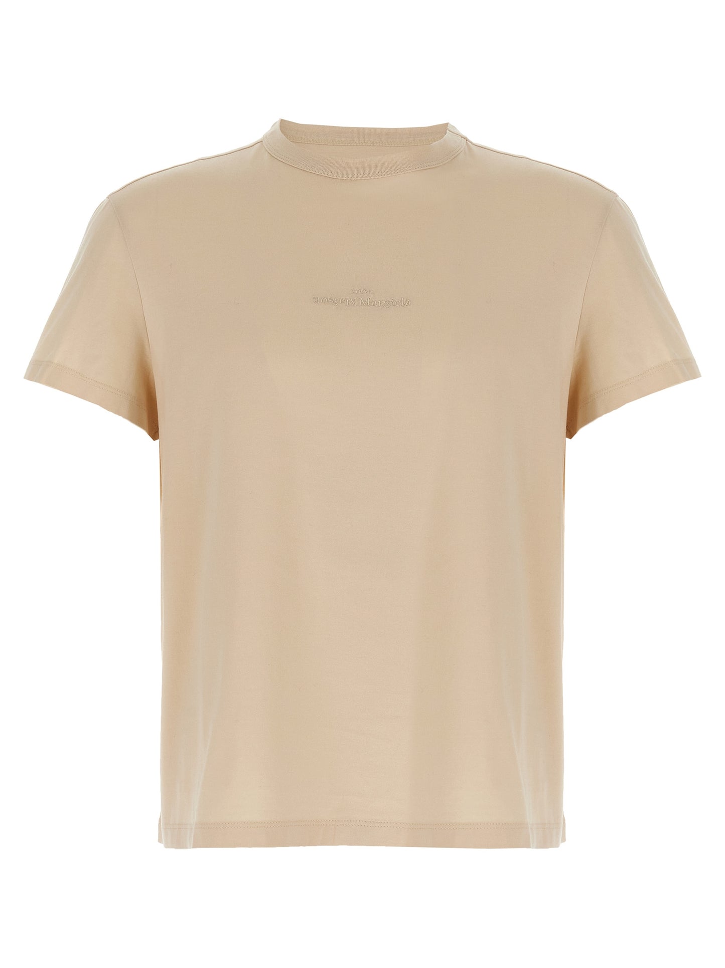 Maison Margiela Beige Cotton T-Shirt