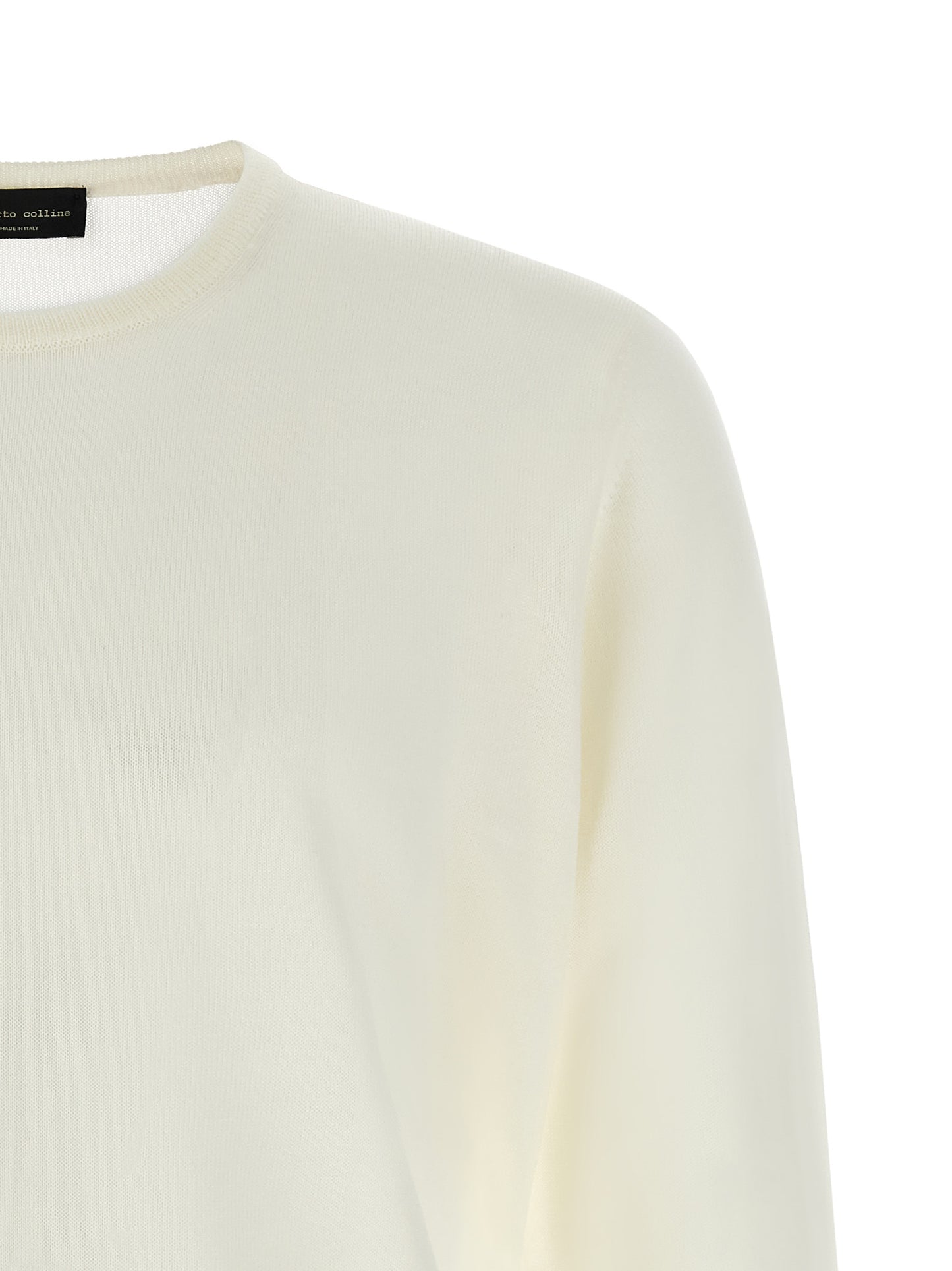 Roberto Collina Cardigan in Lana Merino Beige