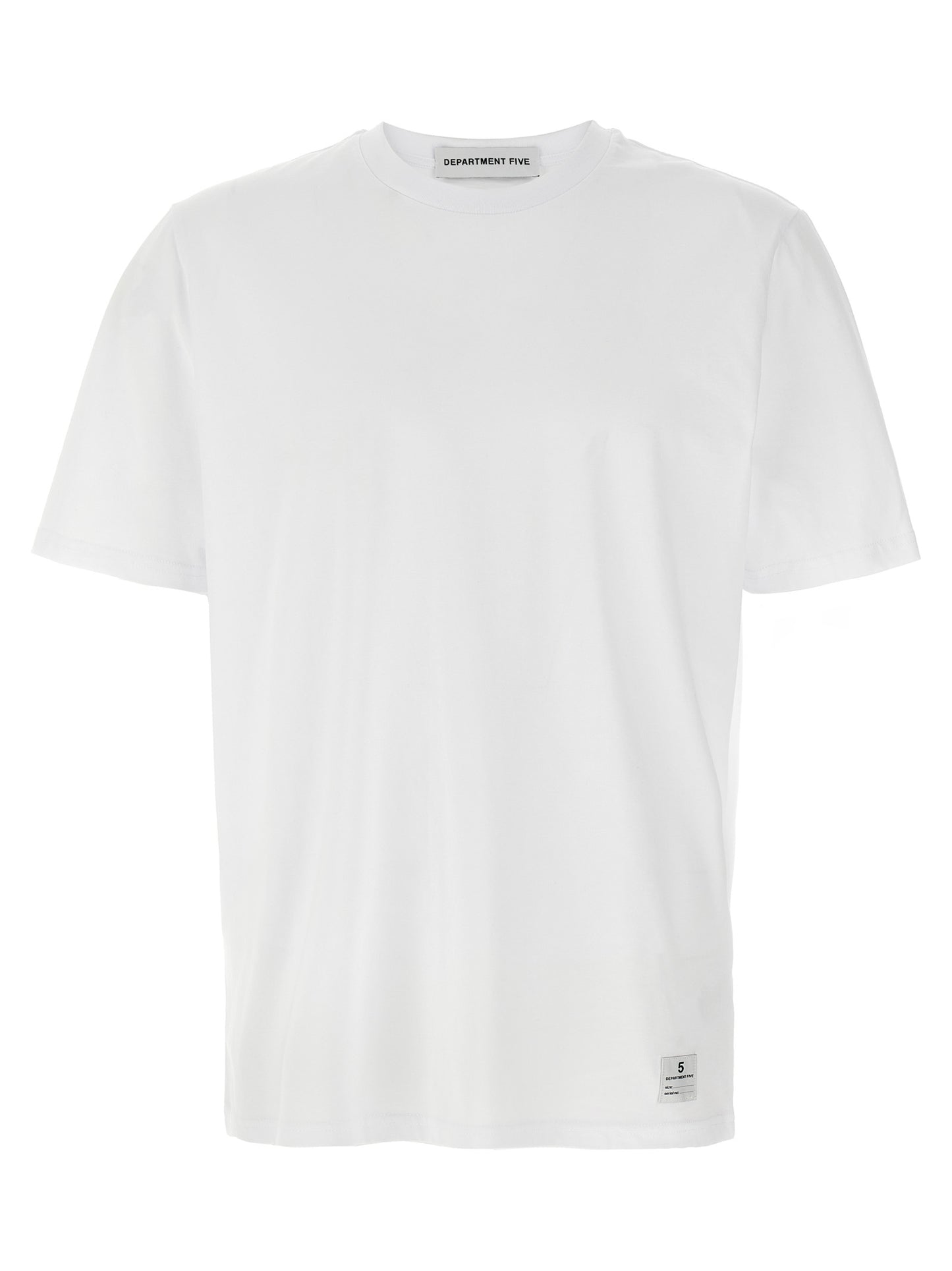 Department 5 White Cotton T-Shirt