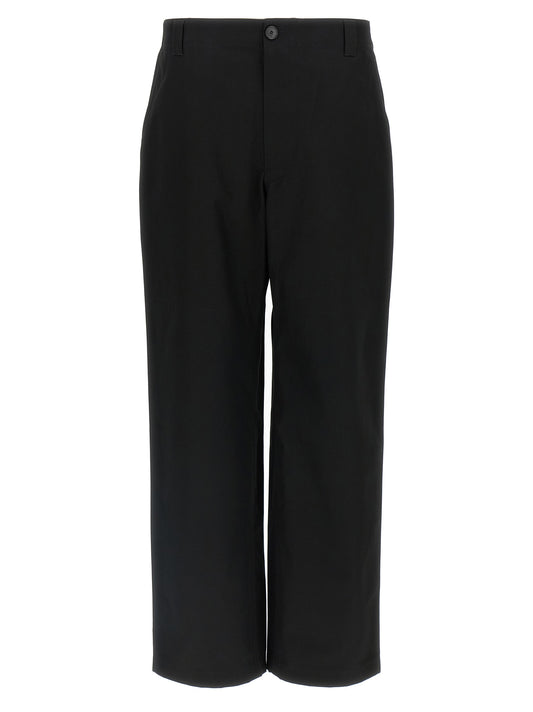 Gucci Black Cotton Casual Pants