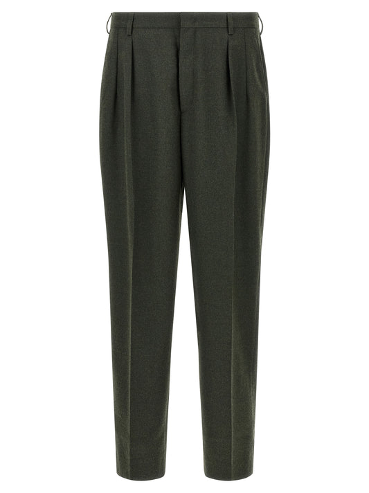 CELLAR DOOR Bicolor Polyester Dress Pants