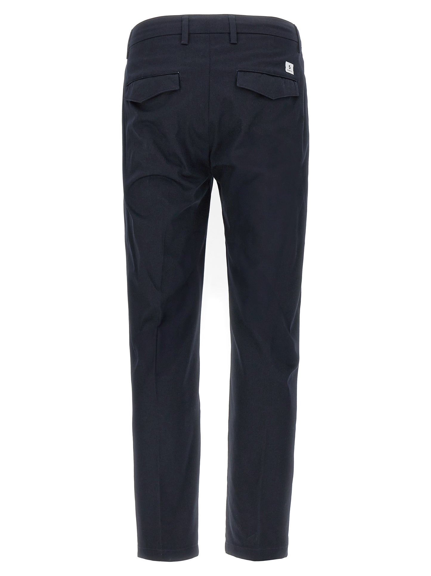 Department 5 Gray Cotton Cropped Pants