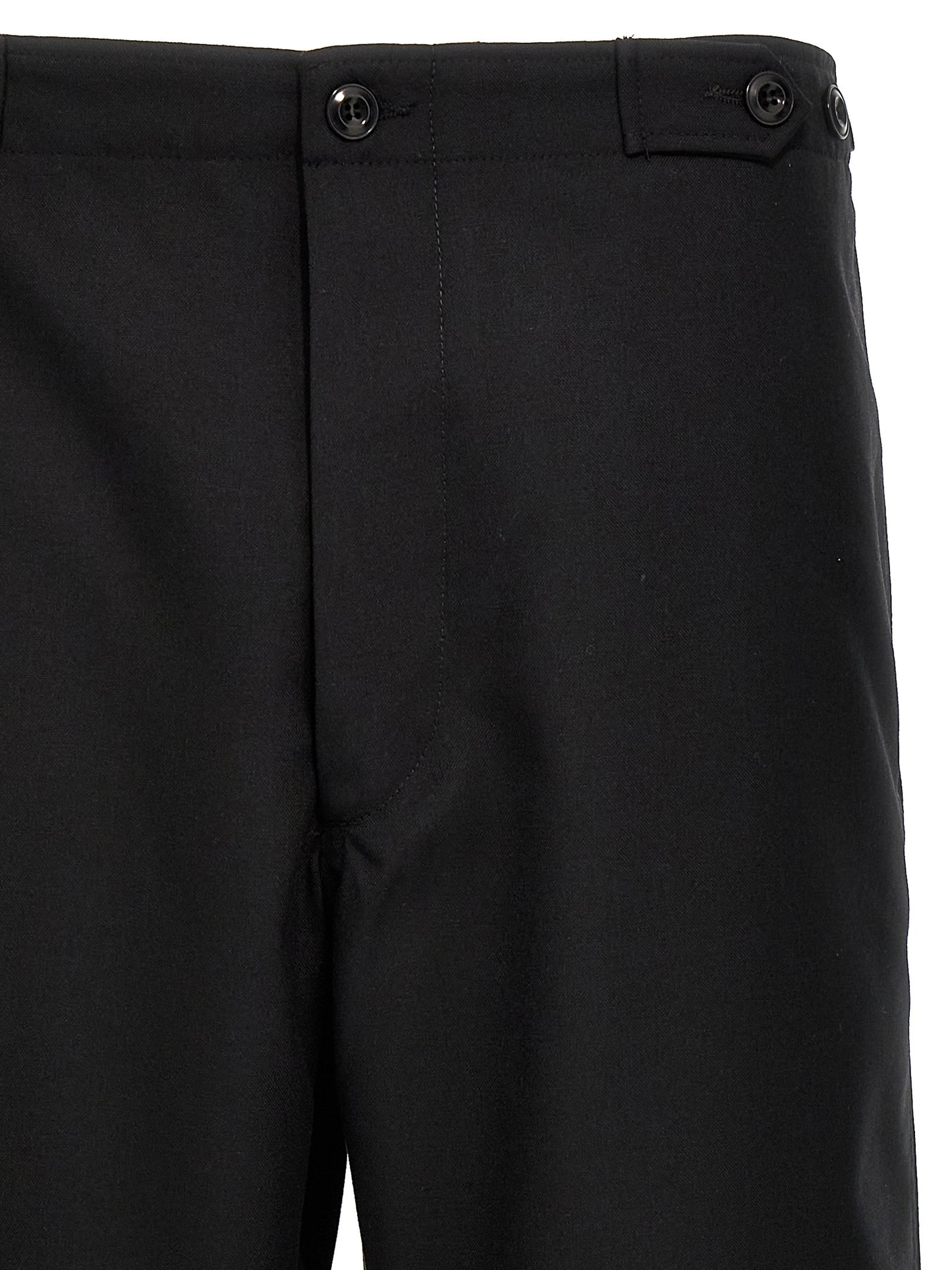 CELLAR DOOR Black Polyester Casual Pants