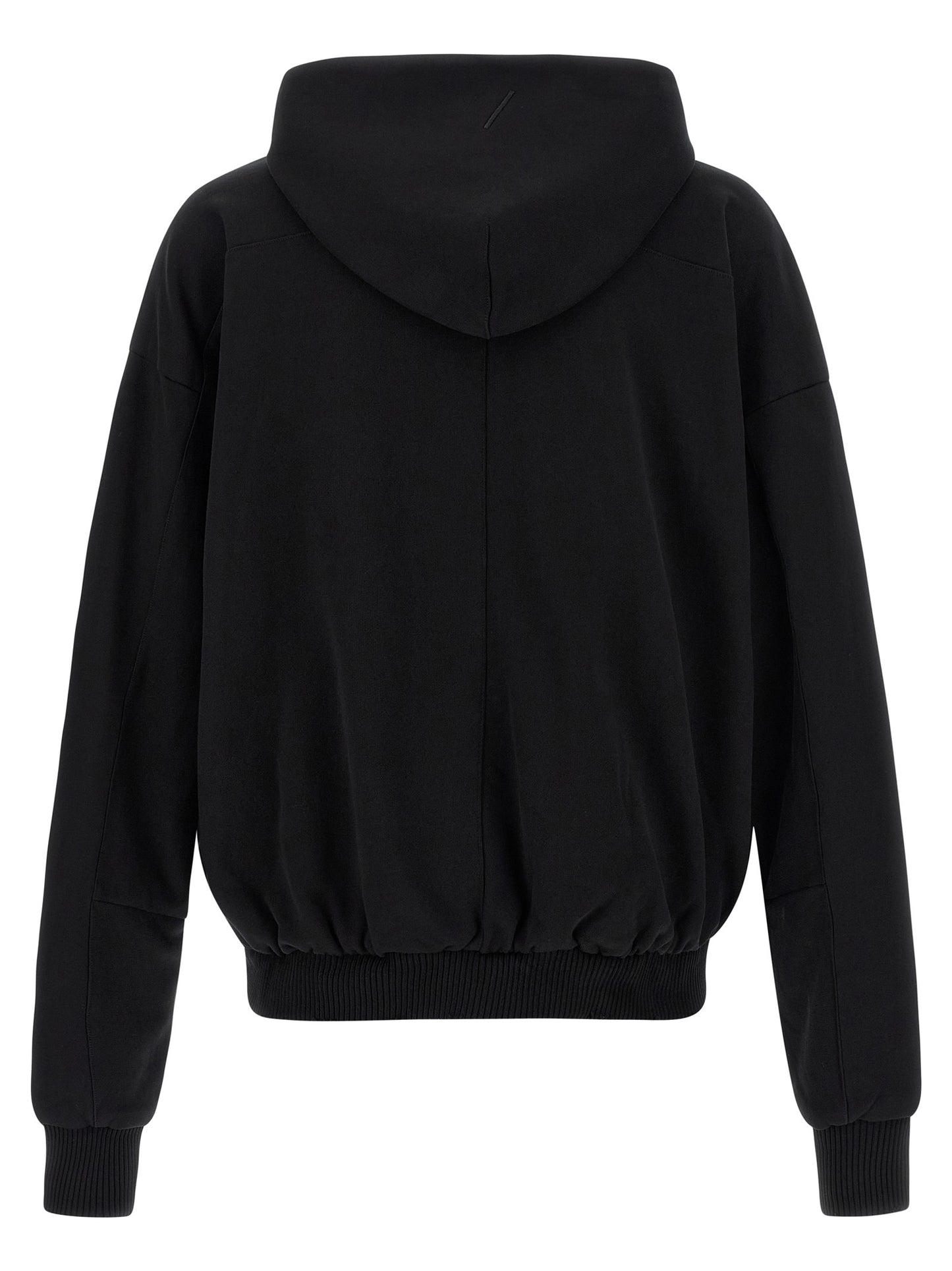 Thom Krom Black Cotton Sweatshirt
