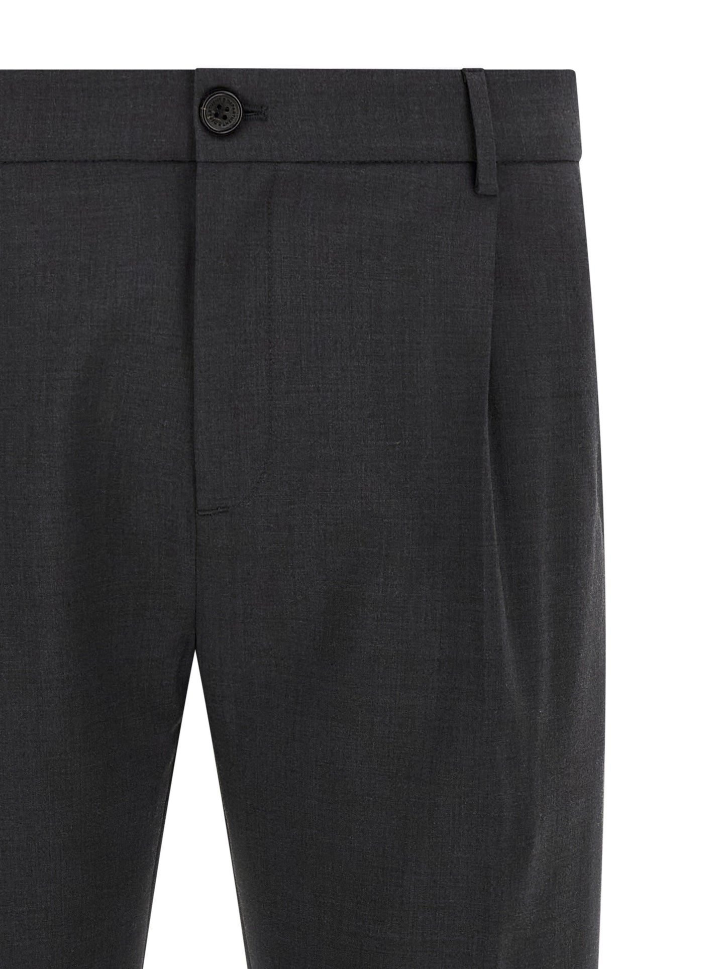 Department 5 Gray Virgin Wool Cropped Pants