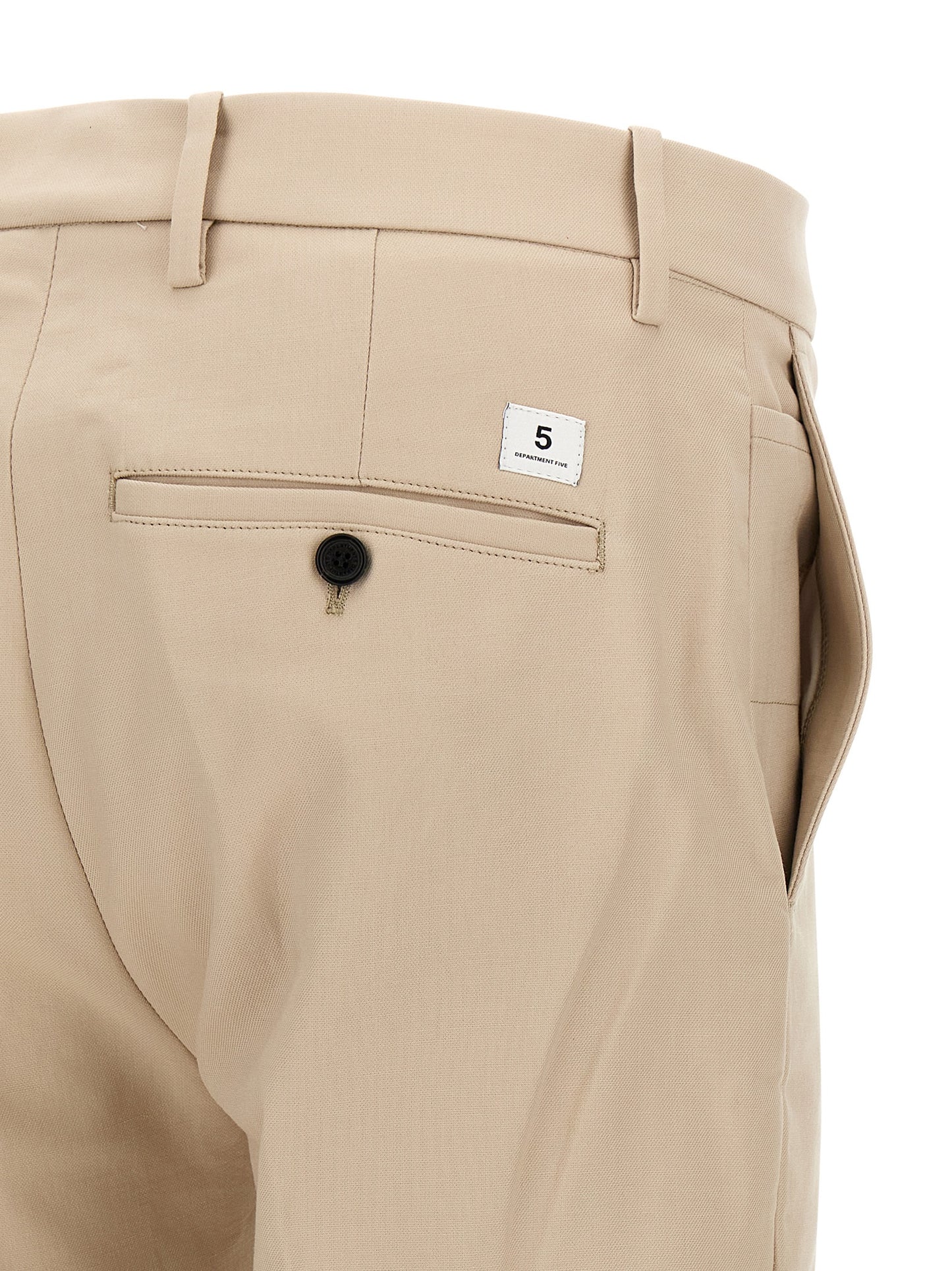 Department 5 Beige Cotton Chino Pants