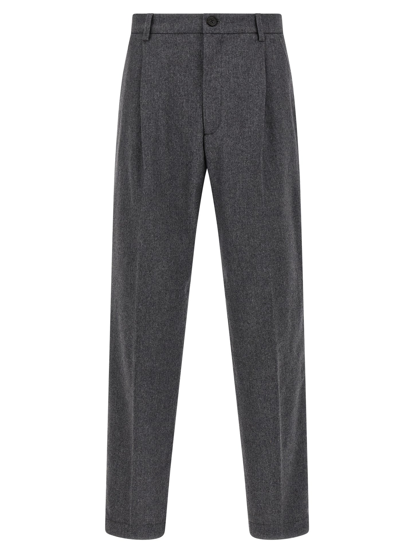 Department 5 Gray Wool Casual Pants