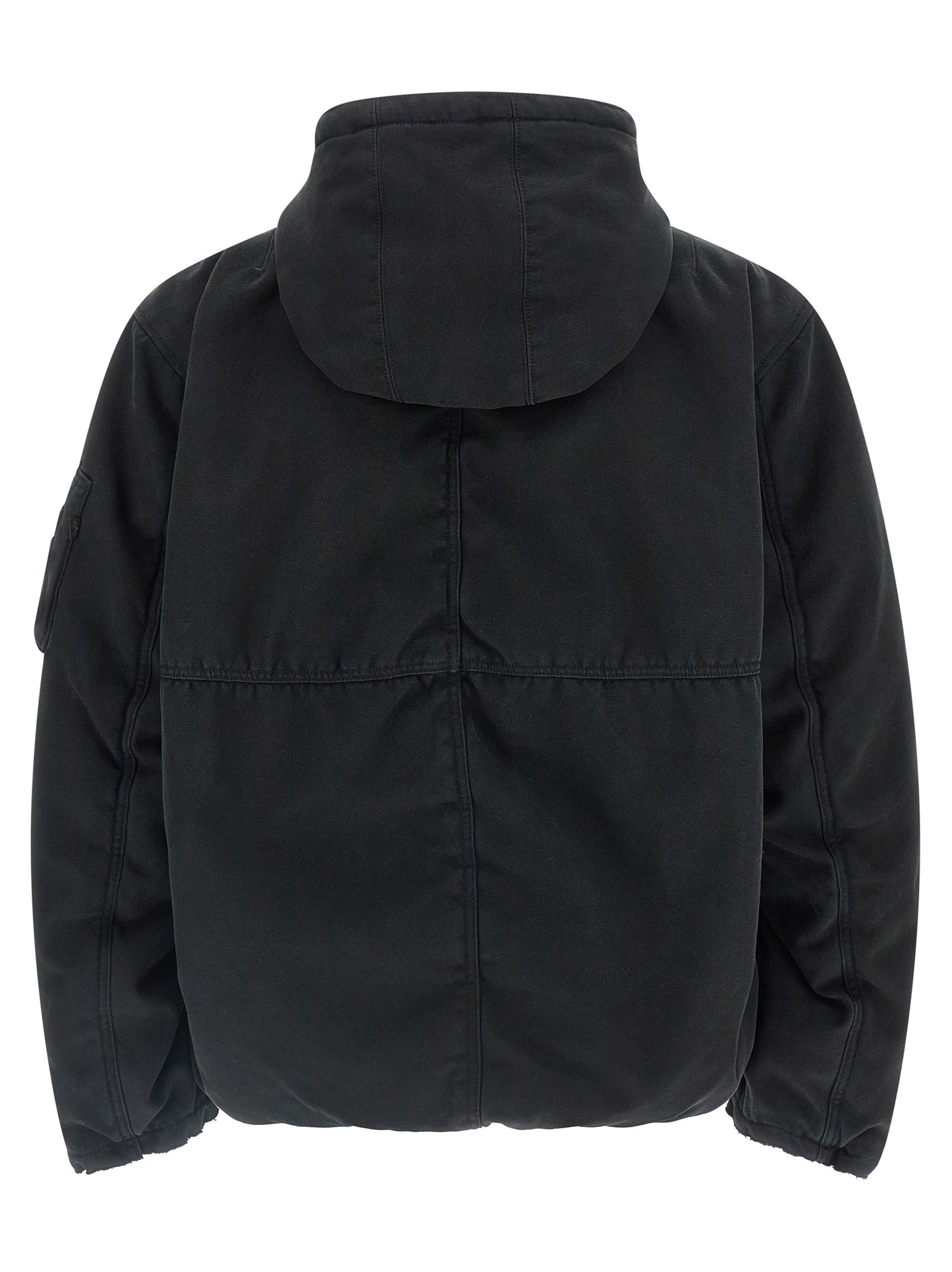 PURPLE Multicolor Cotton Bomber