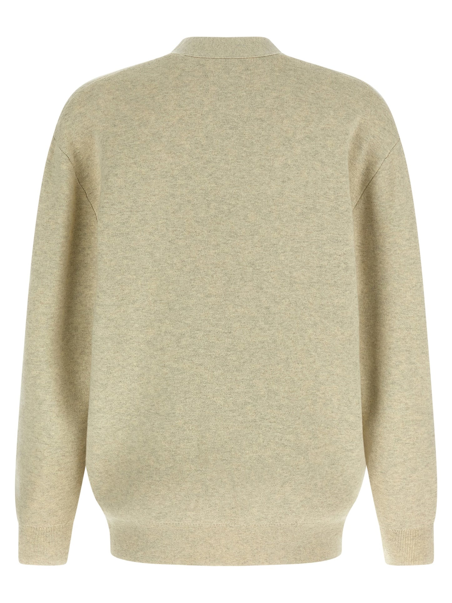 Isabel Marant Graue Baumwoll-Strickjacke