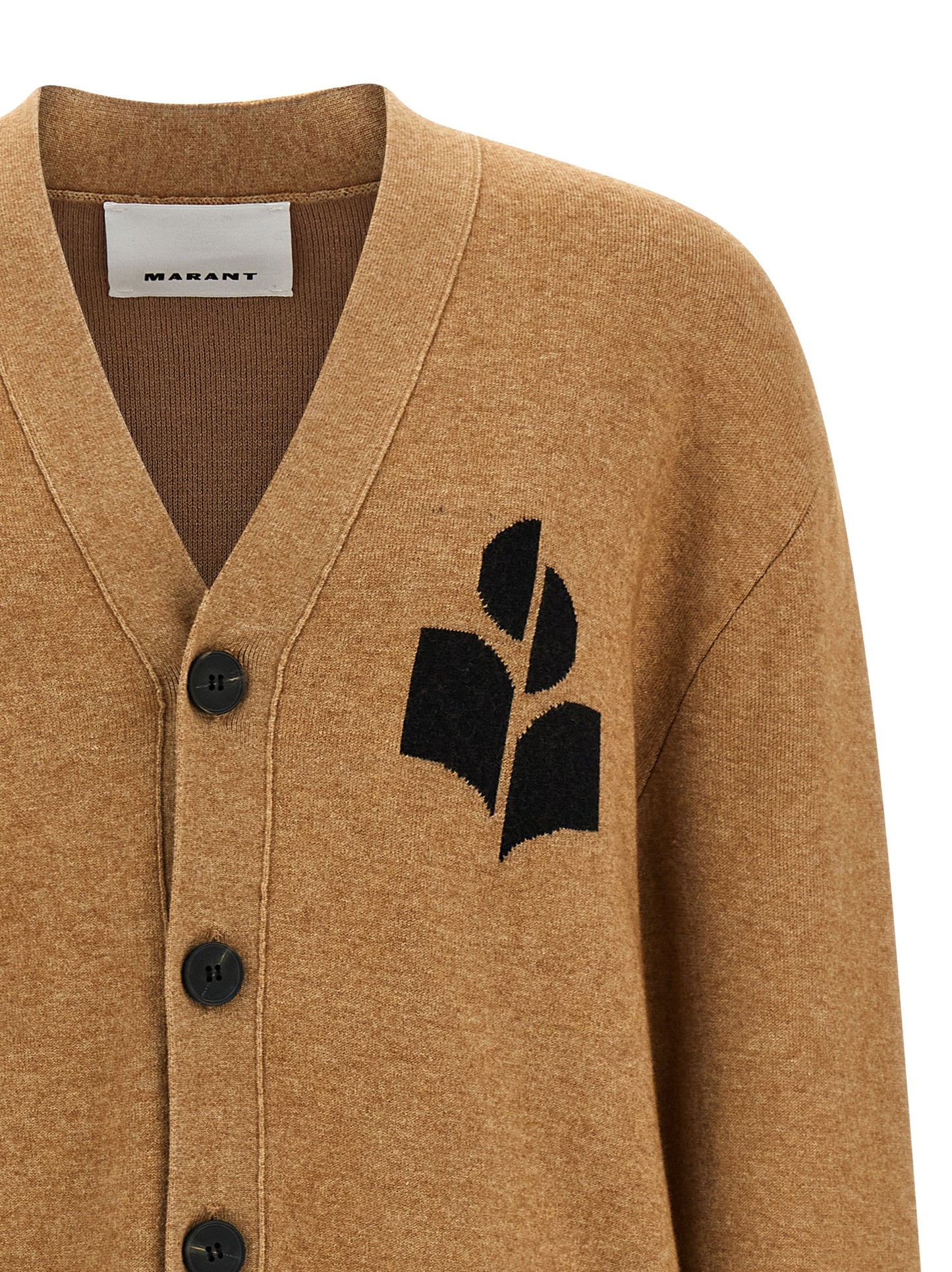 MARANT Beige Cotton Cardigan