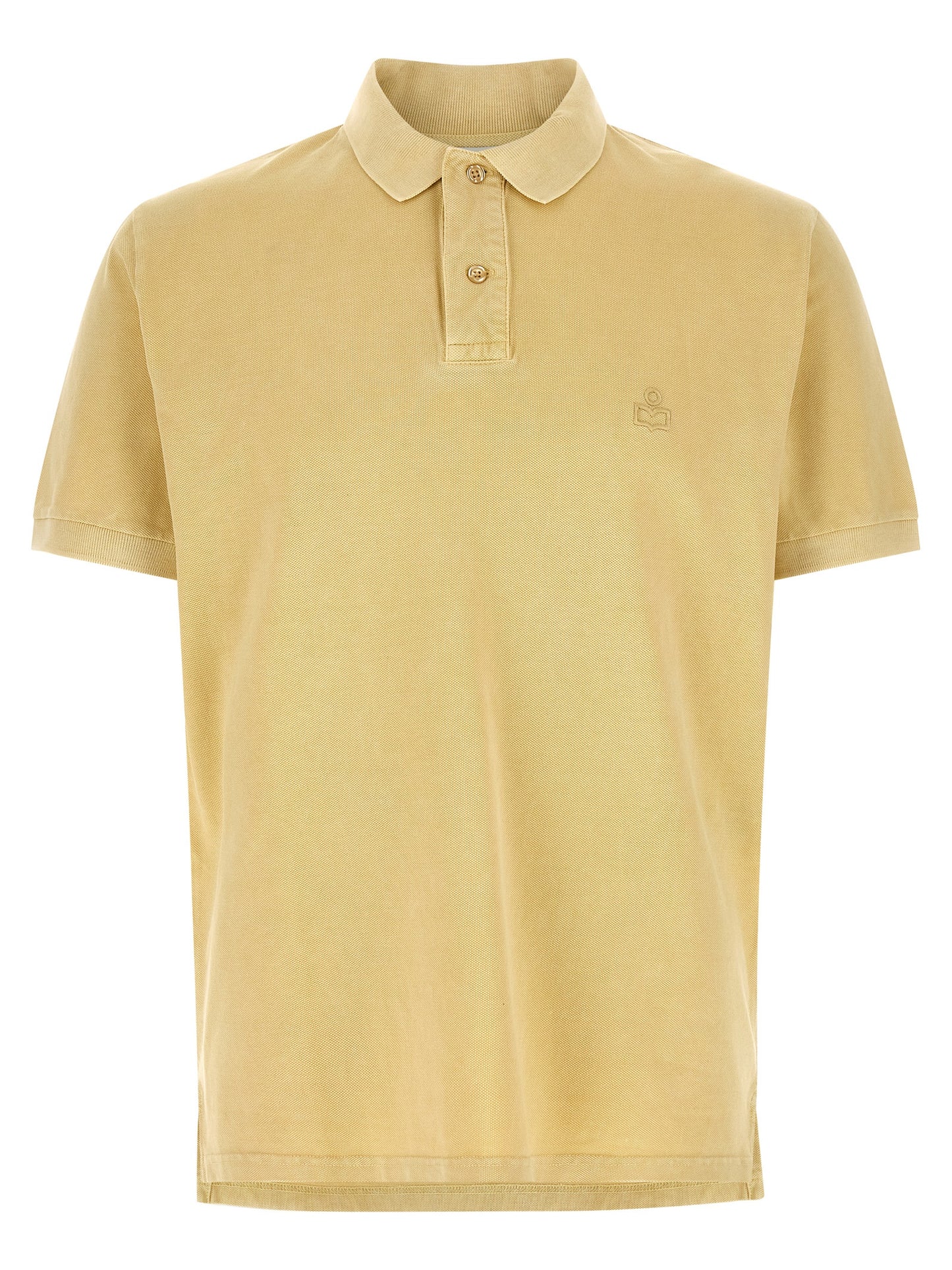 MARANT Bicolor Cotton Polo Shirt