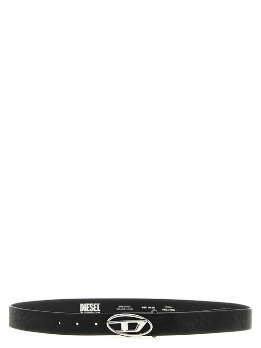 Diesel Zwarte Polyetheen Regular Riem