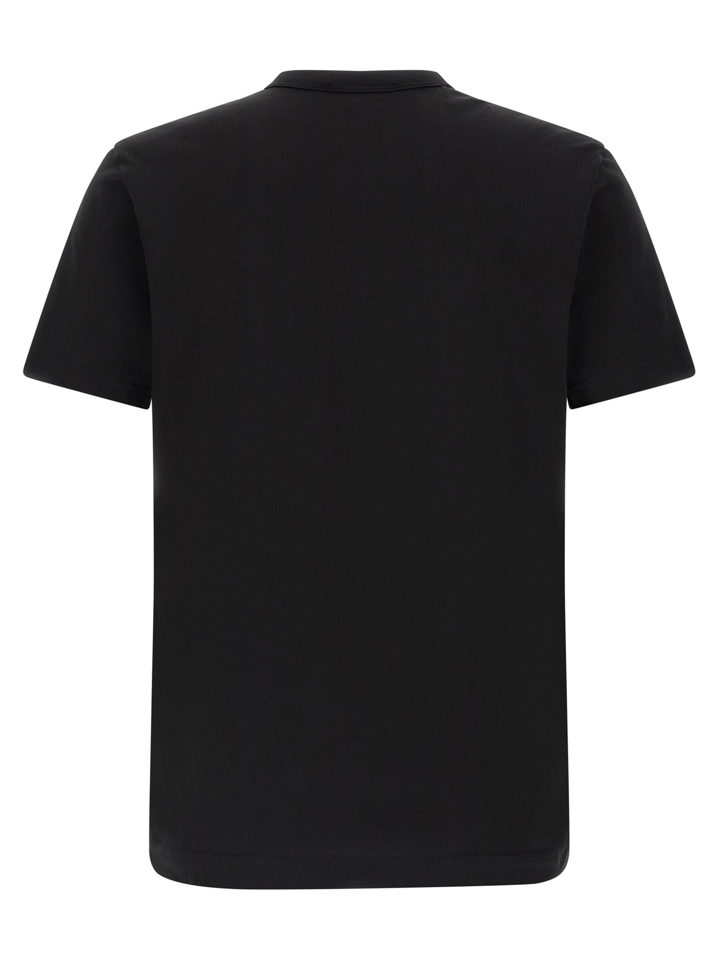 Dolce & Gabbana Black Cotton T-Shirt