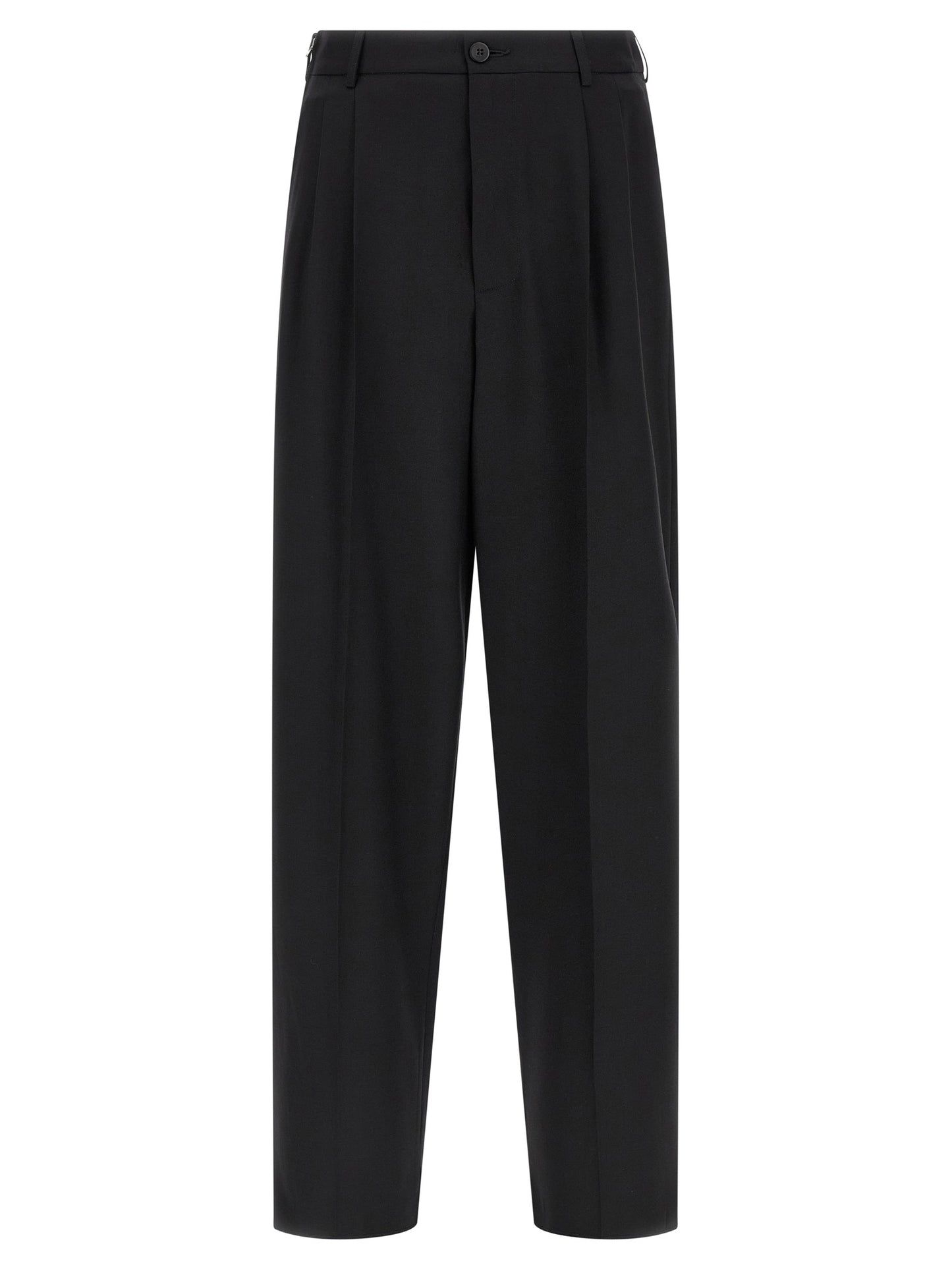 Magliano Black Wool Dress Pants