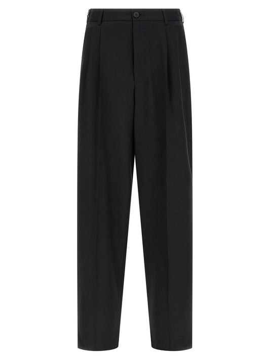 Magliano Black Wool Dress Pants