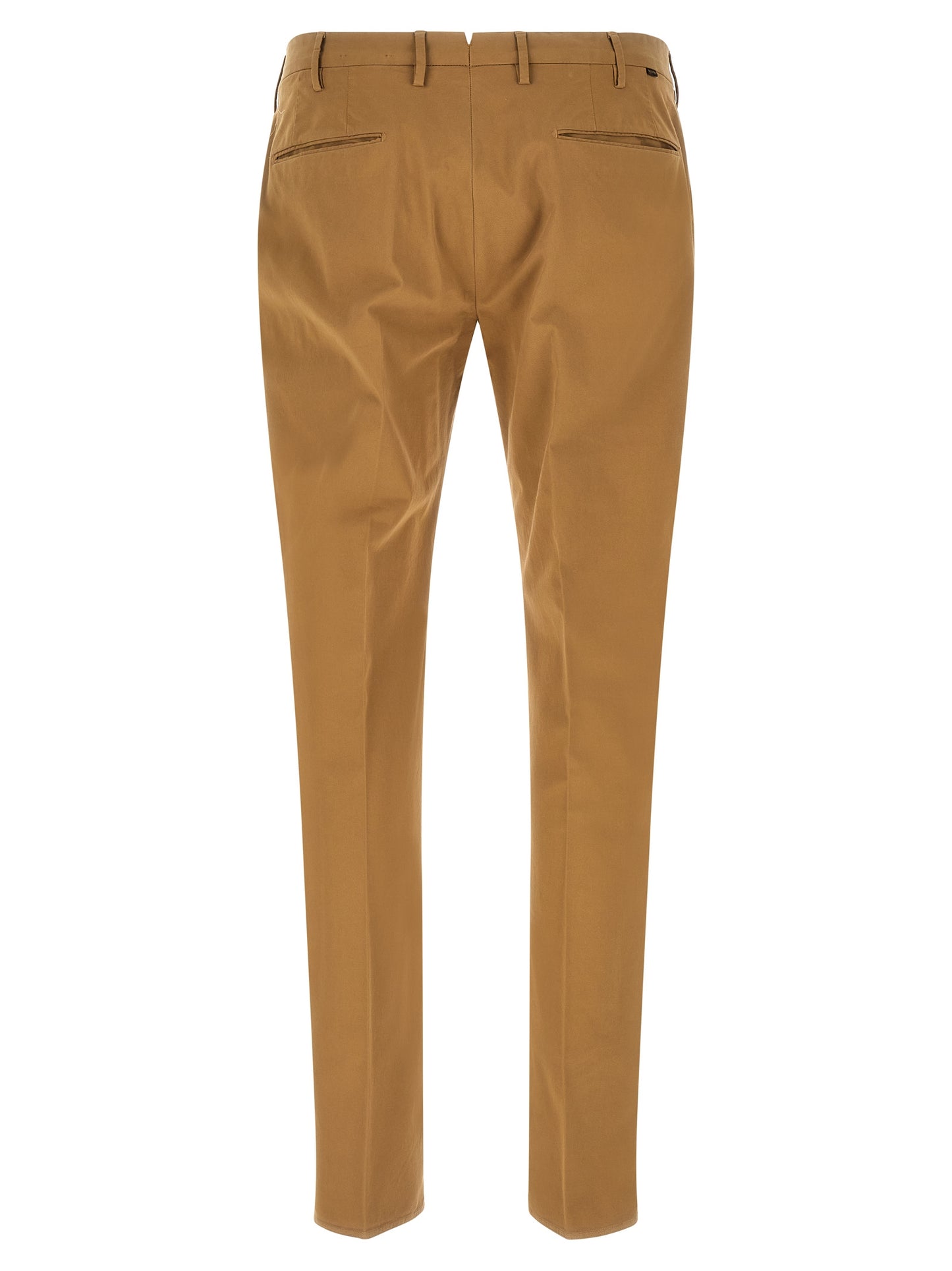 Incotex Brown Cotton Casual Pants