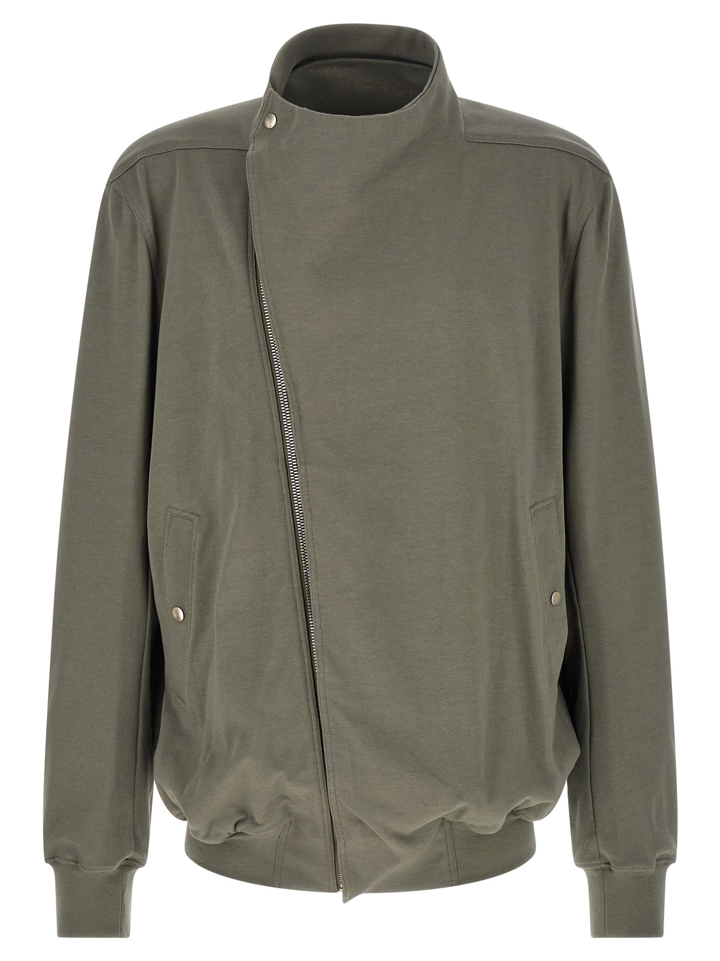 Rick Owens Gray Cotton Sweatshirt