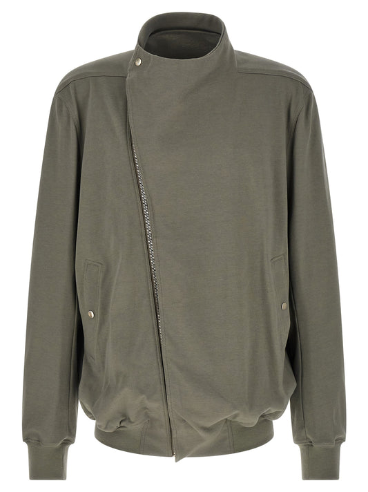 Rick Owens Gray Cotton Sweatshirt