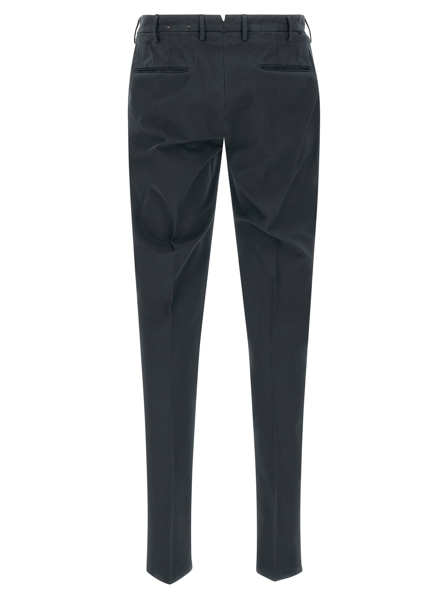 Incotex Blue Cotton Casual Pants